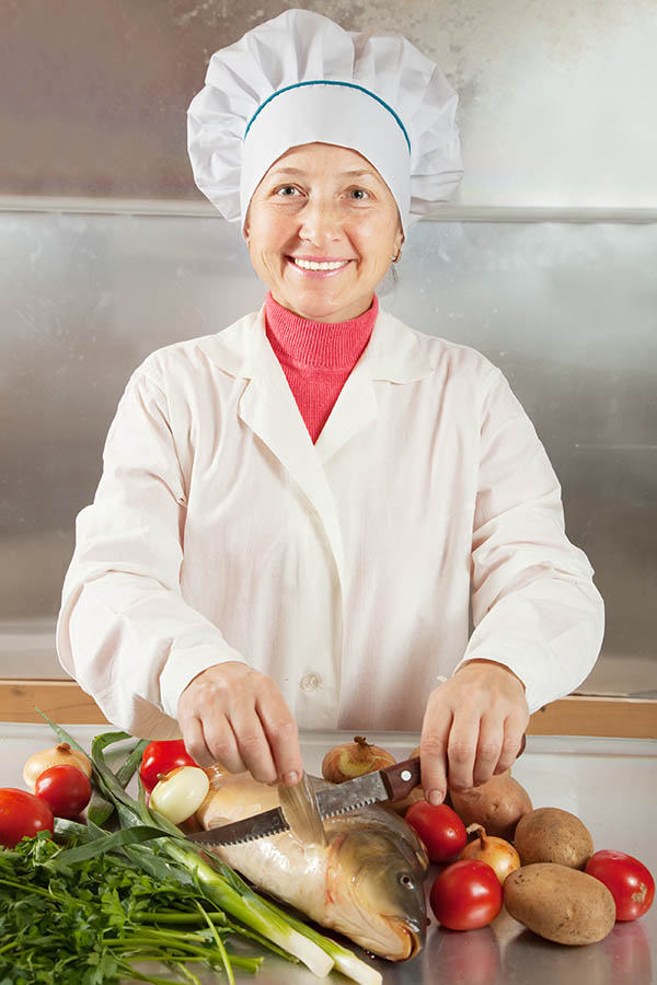 Chef Catherine - Oficial de Cozinha