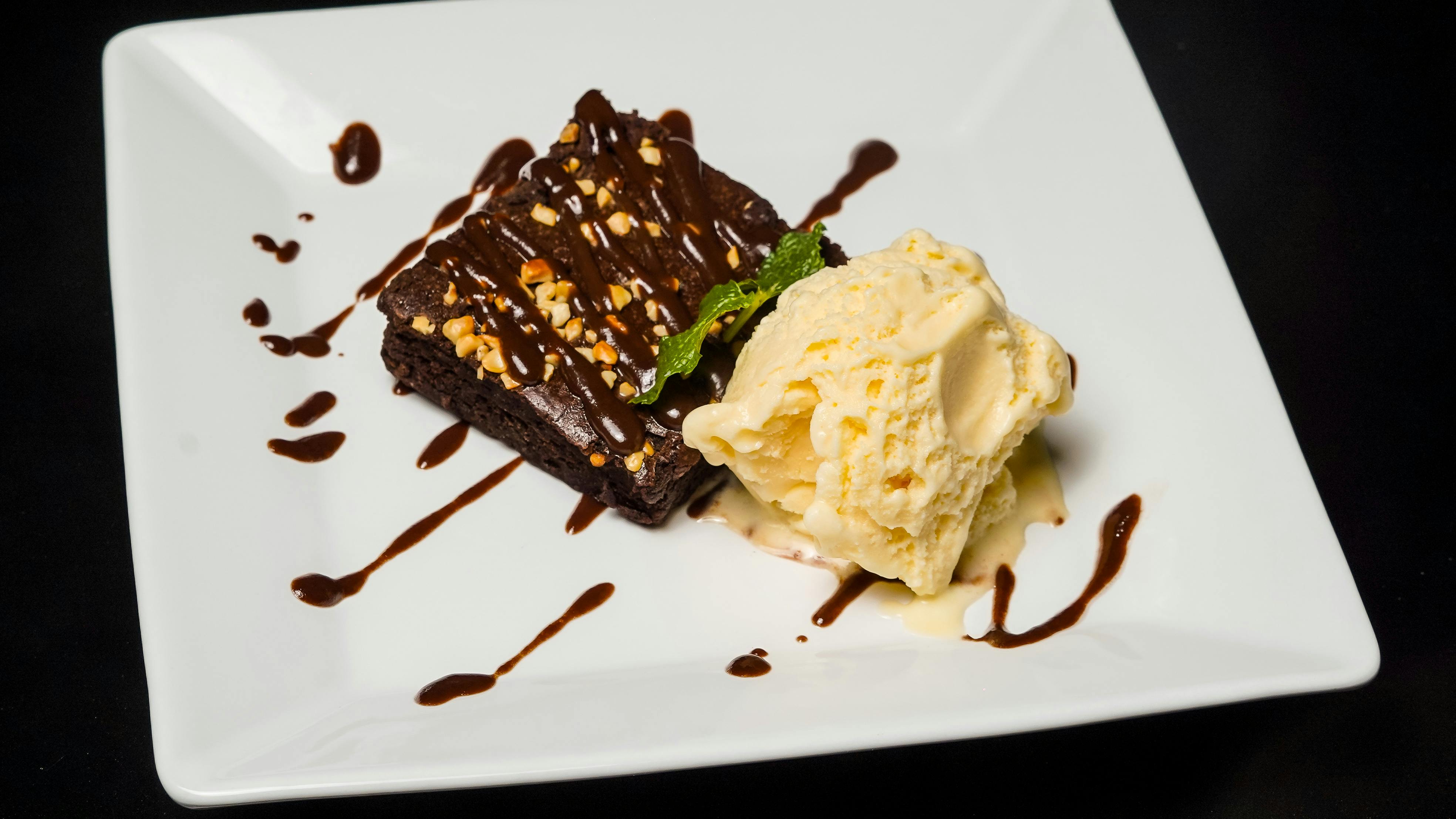 Brownie com Sorvete